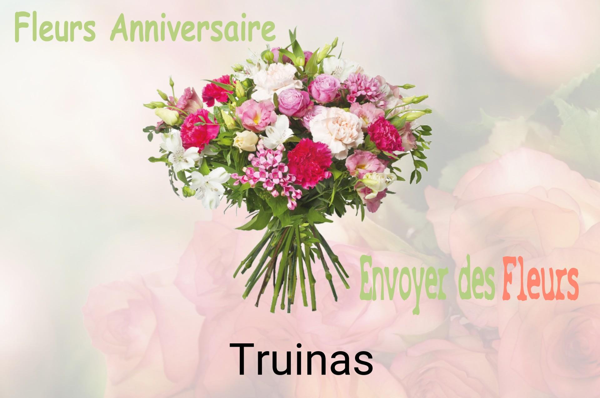 Bouquet de fleurs d’anniversaire livré à Truinas